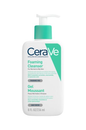 CeraVe Foaming Cleanser For Normal to Oily Skin - 236ml